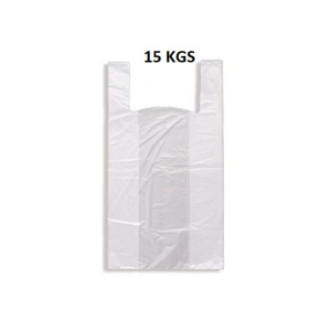 BOLSAS PLASTICAS  C-ASA  15 KG CAMISETA PAQ. X100