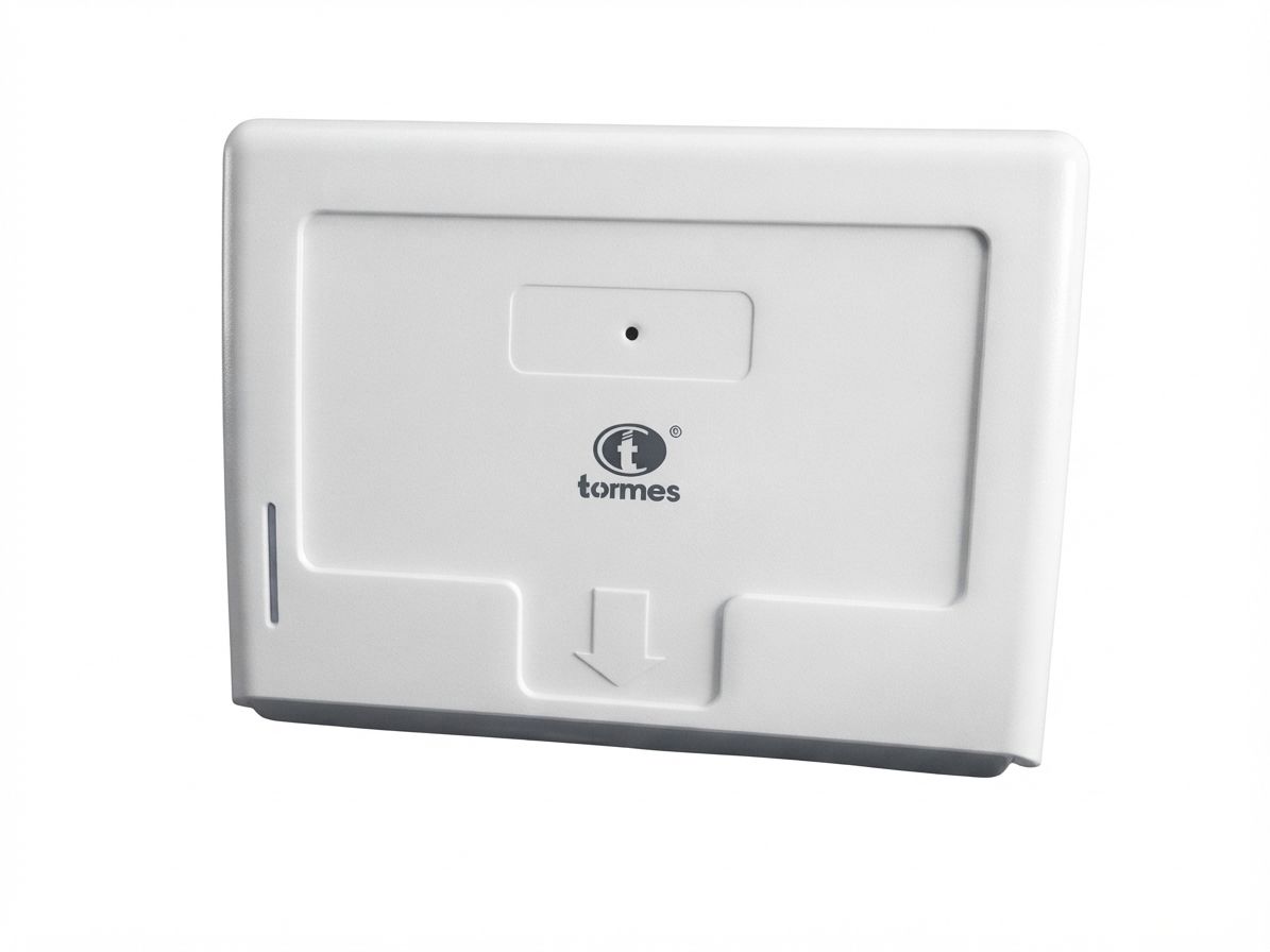 DISPENSADOR TOALLA MULTIFOLD  ABS BLANCO *TORMES NEW.