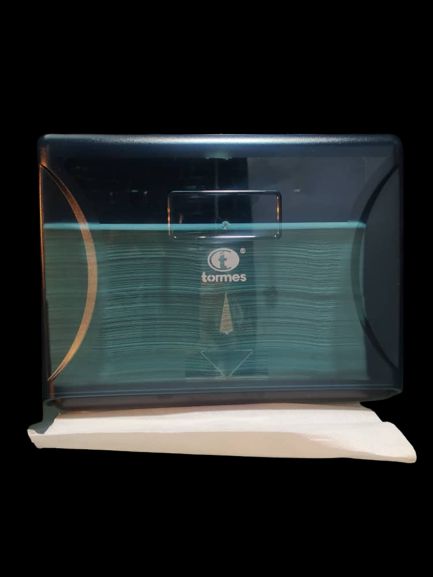 DISPENSADOR TOALLA MULTIFOLD  ABS NEGRO *TORMES NEW
