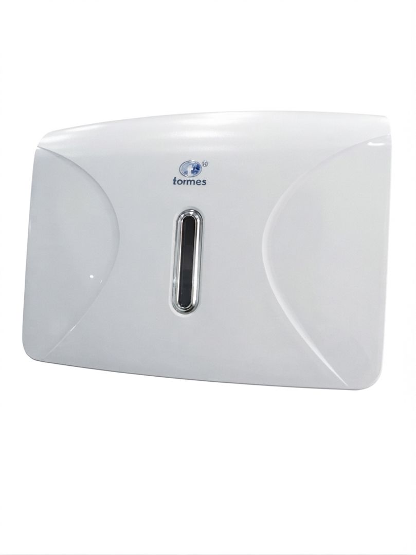 DISPENSADOR TOALLA MULTIFOLD  ABS BLANCO LUXURY *TORMES