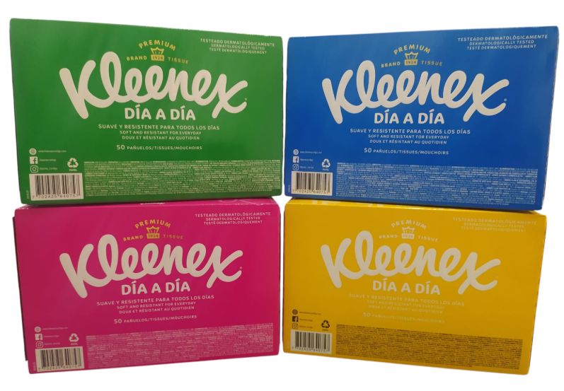 TOALLA FACIAL KLEENEX Caja*36 Estuches SKU- 30229189