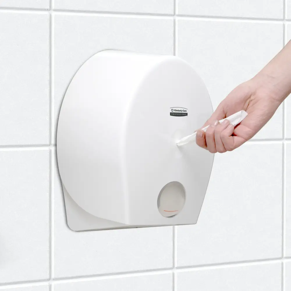 Papel Higiénico Jumbo FLUJO CENTRAL SCOTT® ESSENTIAL 1x6  Clase A  2 Hoja  320mts SKU 30245397