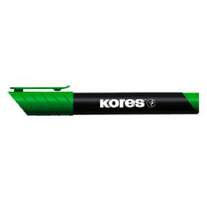 MARCADOR PERMANENTE REDONDO KORES VERDE