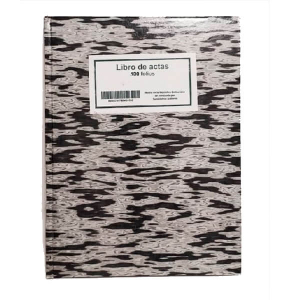 LIBRO ACTAS 100 FOLIOS