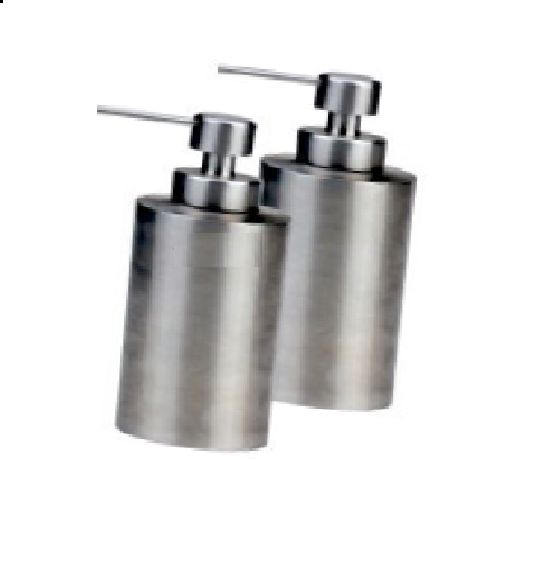 DISPENSADOR JABON LIQUIDO  ACERO MATE  280cc  *TORMES