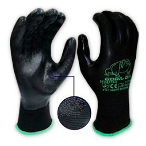 GUANTESRECUBIERTO NITRILO SUAVE GORILON  1*12*10