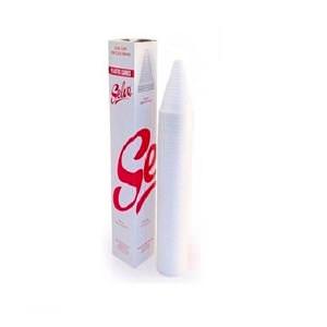 VASOS CONICOS SELVA PLASTICO (20 PAQ X 150 VASOS 95 CM3)