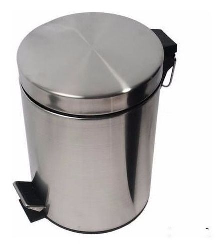 PAPELERA  C-TAPA ACERO INOX 8 Lits *TORMES
