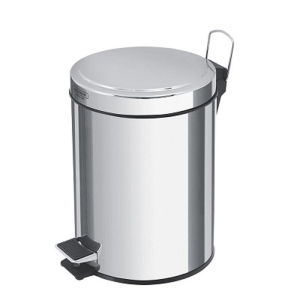 PAPELERA C-TAPA ACERO INOX 12 Lits *TORMES