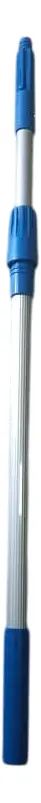 MANGO TELESCOPICO ALUMINIO EXTENSIBLE (2 SECCIONES 2,4 mts) * TORMES