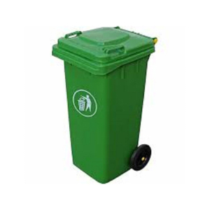 CONTENEDOR DE BASURA VERDE C-RUEDAS 240 Lits *TORMES