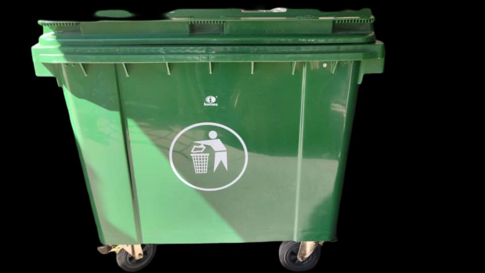 CONTENEDOR CON RUEDAS 660L(Size: L1305*W1030*1295mm )* TORMES