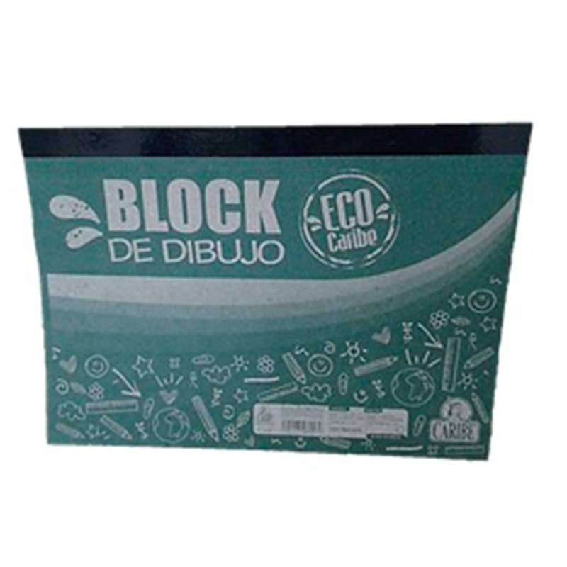 BLOCK DIBUJO 6248 34.3 X 28 cm ECOCARIBE