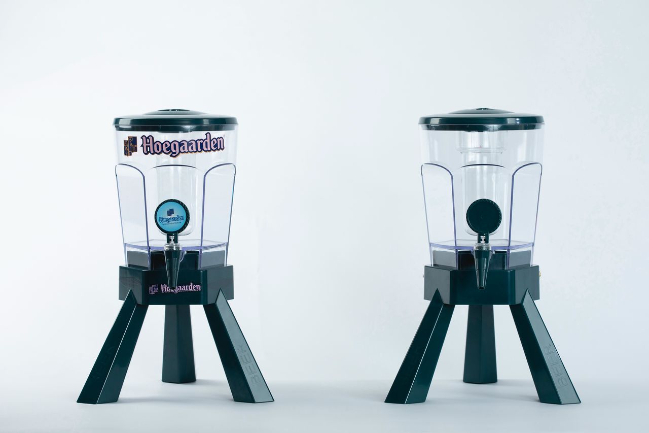 DISPENSADOR BEBIDAS  3 Lts / 1 GRIFOS/LUZ LED/TUBO HIELO Ref. A221