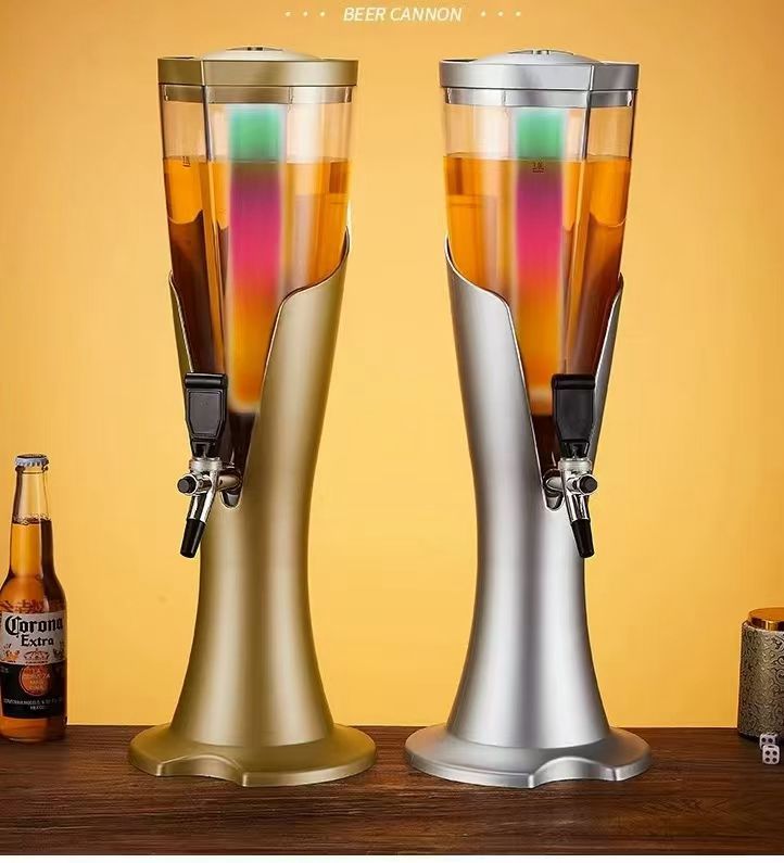 DISPENSADOR NC/CR BEBIDAS  3 Lts / 1 GRIFOS/LUZ LED/TUBO HIELO Ref. A23