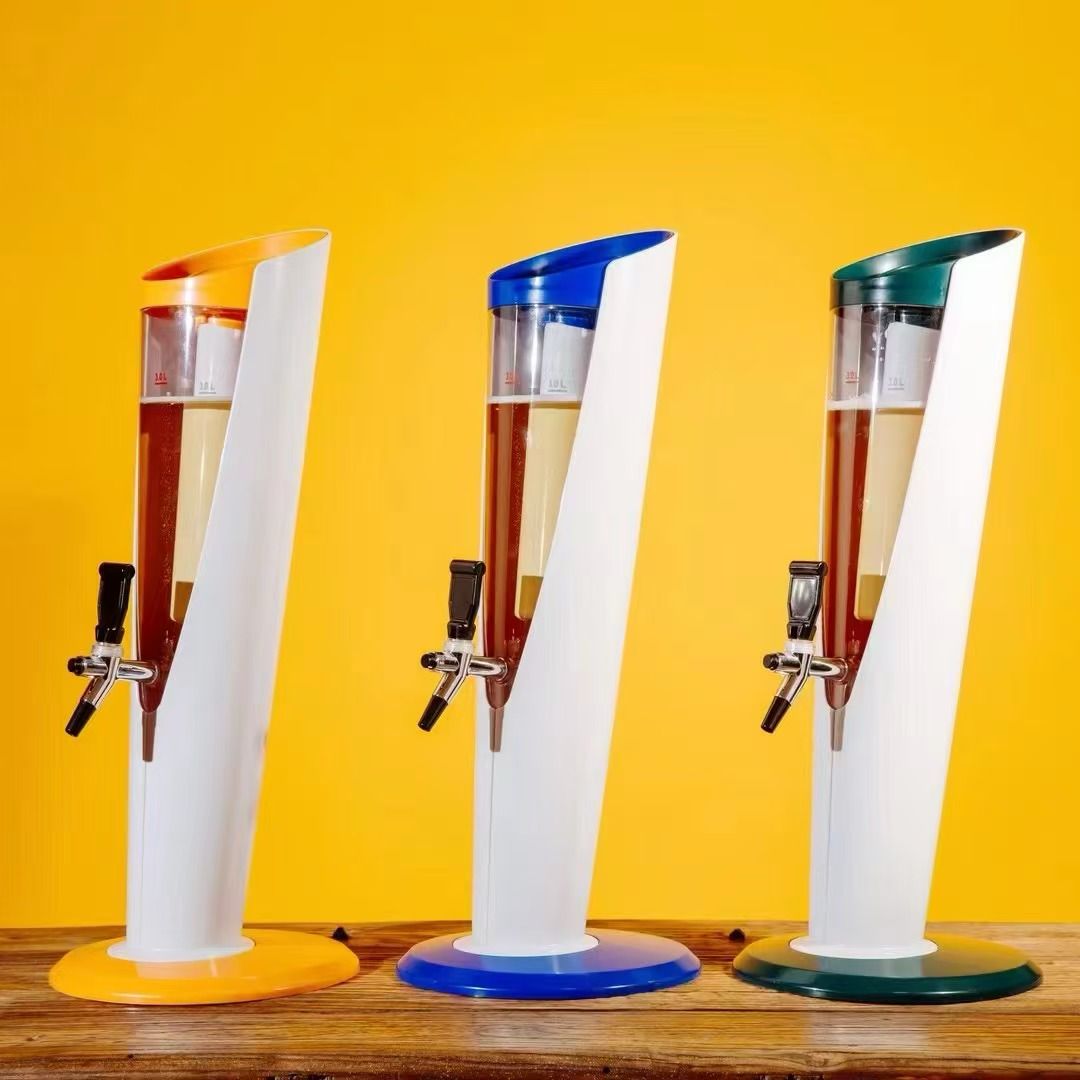 DISPENSADOR  BEBIDAS  3 Lts / 1 GRIFOS/LUZ LED/TUBO HIELO Ref. A25