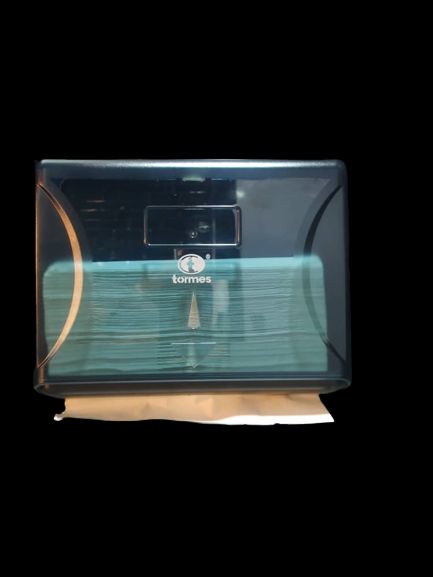 DISPENSADOR TOALLA MULTIFOLD  ABS NEGRO *TORMES NEW