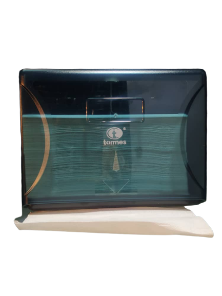 DISPENSADOR TOALLA MULTIFOLD  ABS NEGRO *TORMES NEW
