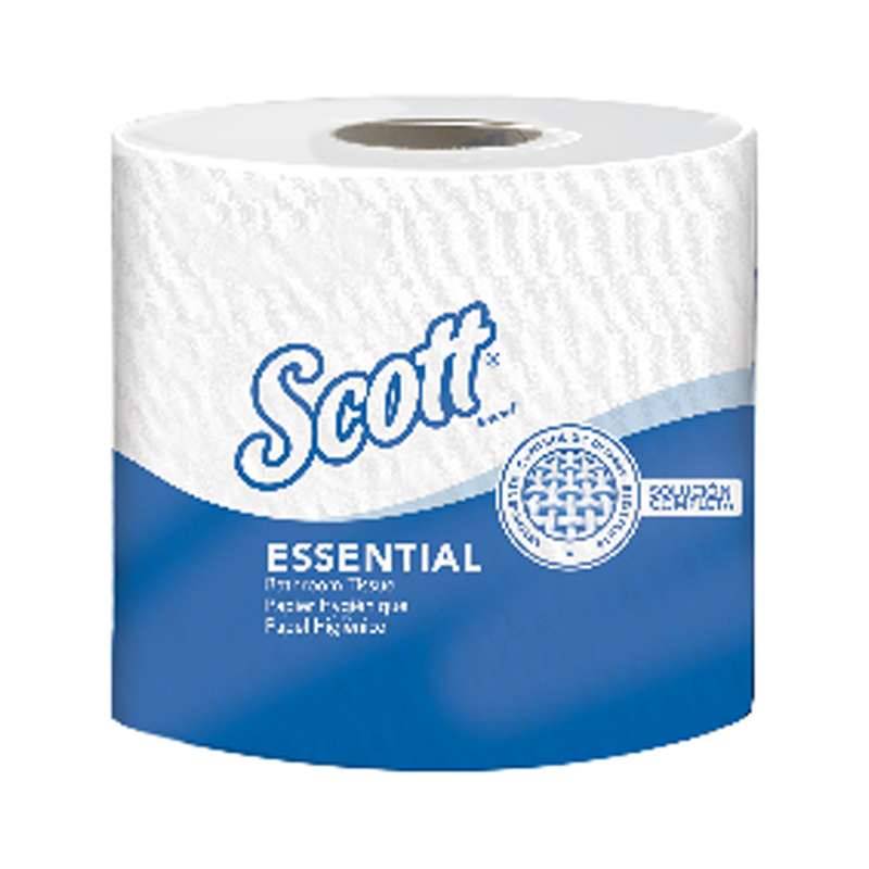 Papel Higiénico SCOTT® ESSENTIAL 1x24   3 Hoja  28 mts - 300 Hojas (Encapsulado Elimina Olor) Ref. 30229262 - 30243350