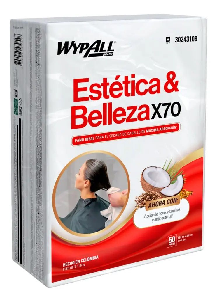 WYPALL*  X70 ESTETICA Y BELLEZA 1X6X50 PAÑ SKU:30243108