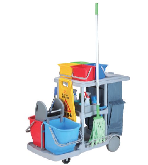 CARRO LIMPIEZA MULTIFUNCIONAL INDUST. GRIS REF. OF-7000  *TORMES