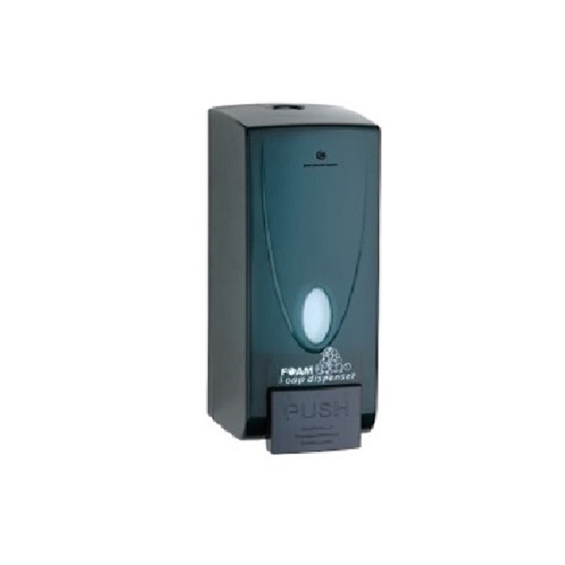 DISPENSADOR JABON LIQUIDO  ABS NEGRO 1000ml *TORMES