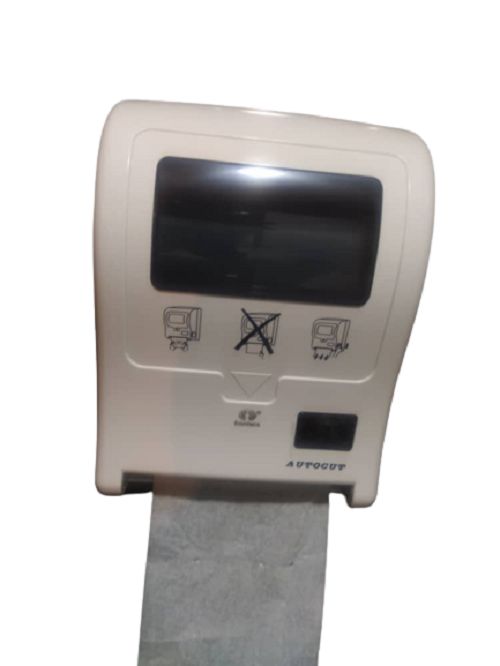 DISPENSADOR  TOALLAS ROLLO SEMI MANUAL BLANCO *TORMES
