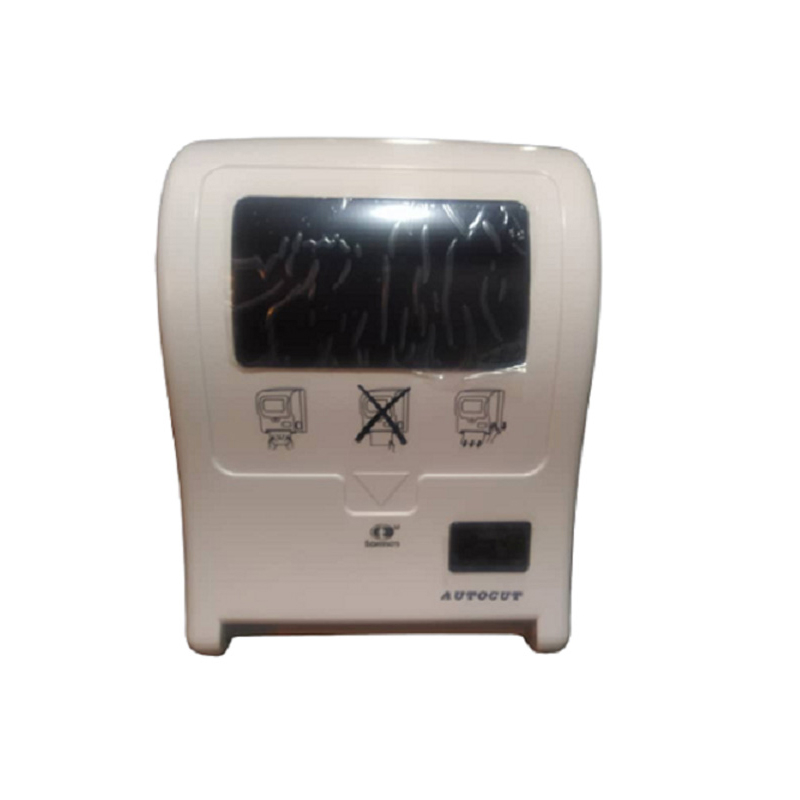 DISPENSADOR  TOALLAS ROLLO SEMI MANUAL BLANCO *TORMES
