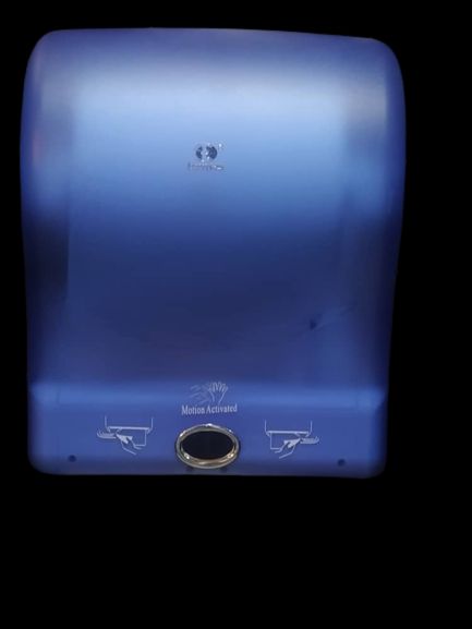 DISPENSADOR  TOALLAS ROLLO SENSOR  NEGRO *TORMES