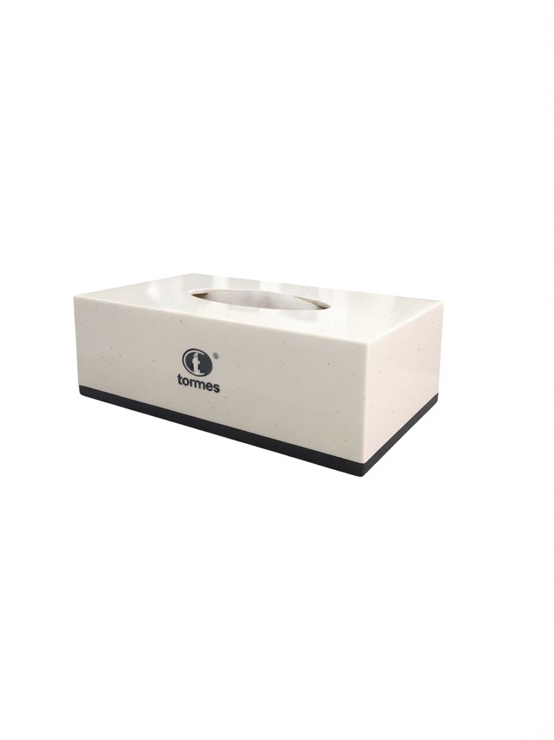 DISPENSADOR TOALLA FACIAL MED ABS BLANCO *TORMES