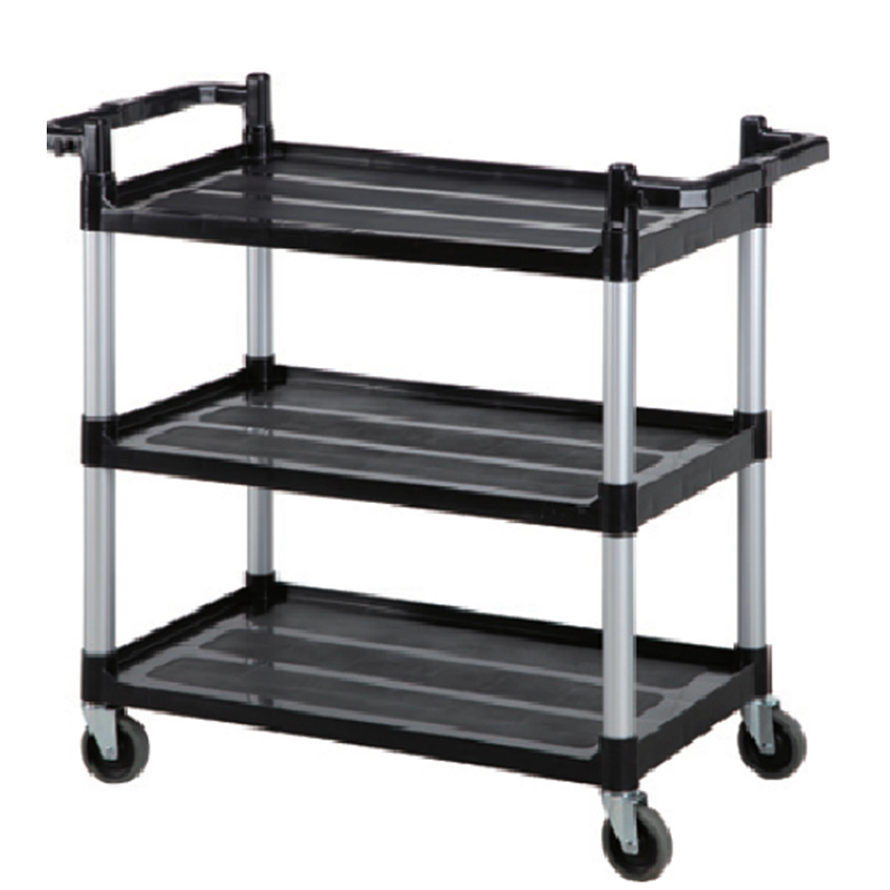CARRO SERVICIO 3 NIVELES NEGRO GRANDE REF: UP-103BD   *TORMES